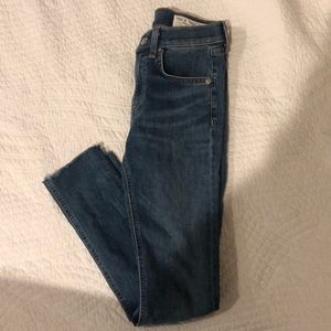 Rag and bone skinny ankle jeans